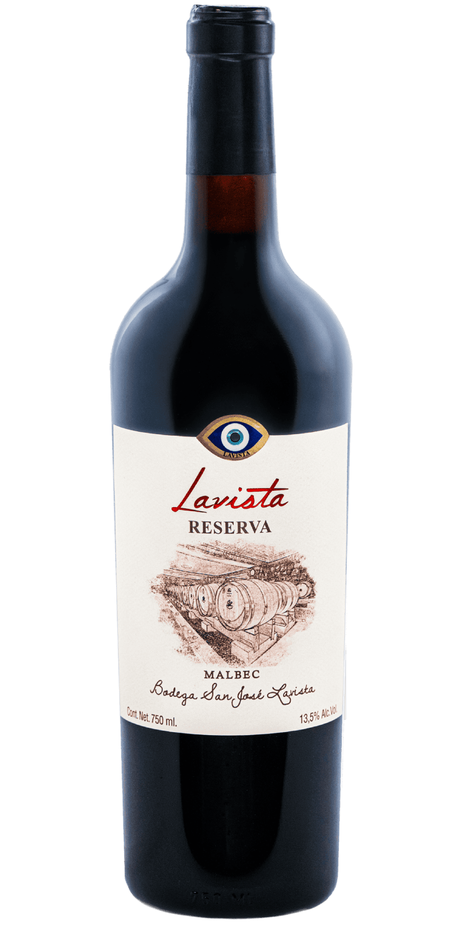 Web · LAVISTA MALBEC RESERVA · Producto